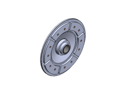CHAIN PULLEY, D348, COMPLETE