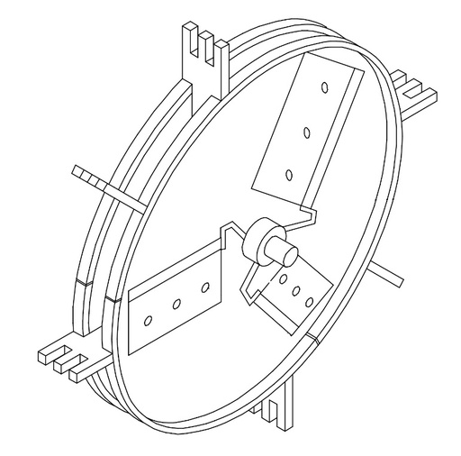 [03297130_1] KNIFE DISC, 1 3/8&quot;, Assembly, 3-knife