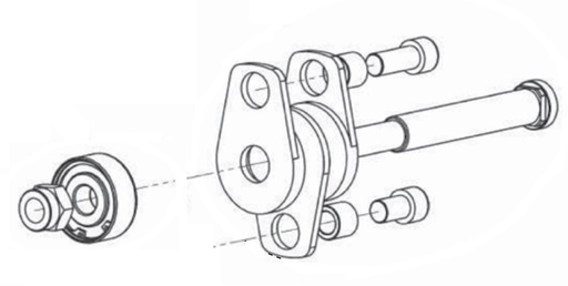 [200003020_1] PIN, CDBL 7325-9025, Finn-Rotor, 70443-UB