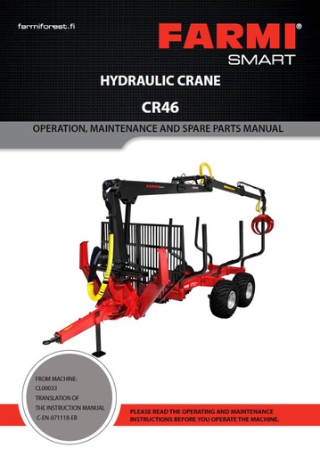 CR46 Manual and Spare Parts