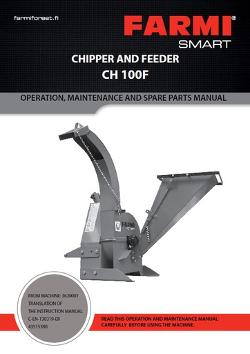 CH100 Manual and Spare Parts