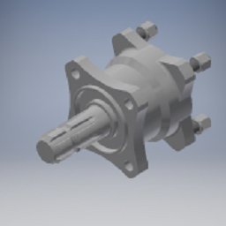 [200006197_0] ADAPTER, ISO - ASAE Male 1-3/8", DIN 9611, for pump shaft